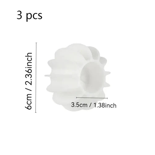 3/5/10 Reusable Magic Laundry Balls Anti-Tangle Suitable for Washing
