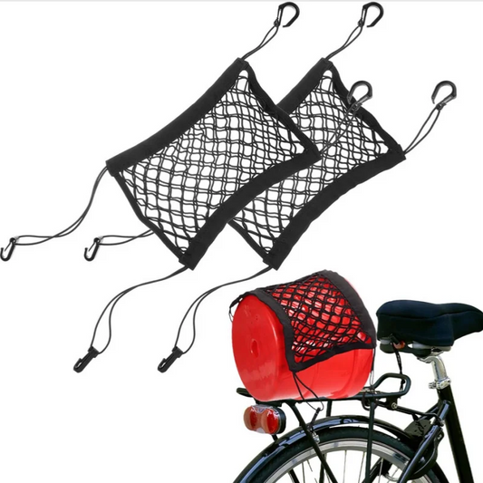 Motorcycle Cargo Net High Elastic Double Layer Motorcycle Net for