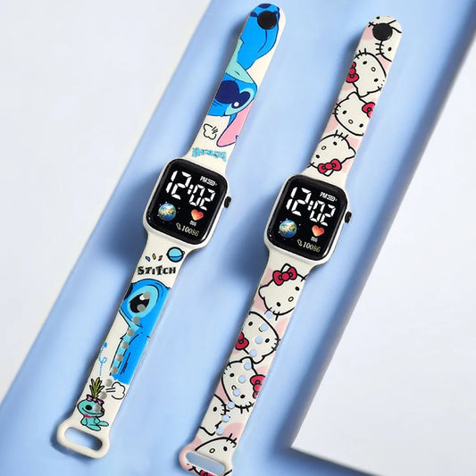 New Stitch Children Watches Girls Reloj Inteligente Para Niños Niña